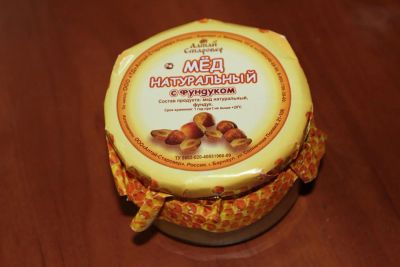 Лот: 4702095. Фото: 1. Мёд с фундуком. Мёд, продукты пчеловодства