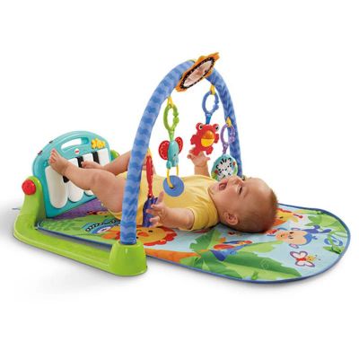 Лот: 10028657. Фото: 1. Игровой коврик Fisher-Price Пианино... Развивающие коврики