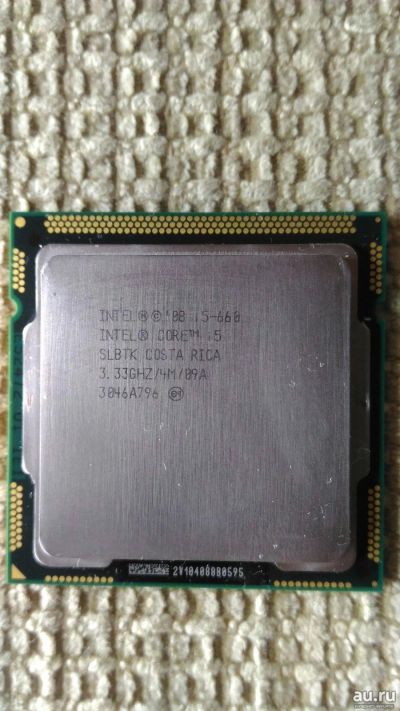 Лот: 13211507. Фото: 1. Процессор Intel i5 660 3.3Ghz. Процессоры