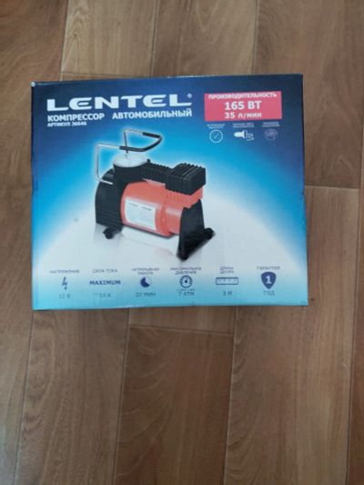 Лот: 13056715. Фото: 1. компрессор 12 Вольт Lentel. Компрессоры автомобильные, шинные насосы