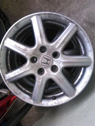Лот: 2296447. Фото: 1. оригинальные литые диски honda... Диски