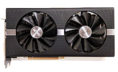 Лот: 16742966. Фото: 1. Sapphire Nitro+ RX 580 4GB. Видеокарты