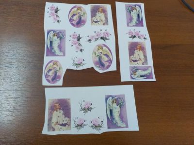 Лот: 15048849. Фото: 1. Фрагменты декупажной карты №14... Декупаж