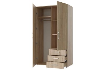 Лот: 23684731. Фото: 1. Шкаф 2-створчатый LAZURIT Порто. Шкафы, шкафы-купе