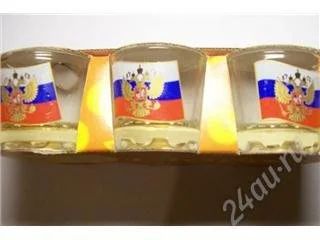 Лот: 146665. Фото: 1. Подарочный набор ( стопки с рисунком... Сервизы, наборы посуды