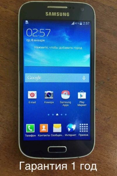 Лот: 25711628. Фото: 1. Смартфон samsung galaxy s4 mini... Смартфоны