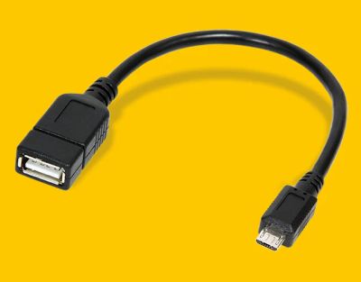 Лот: 18716983. Фото: 1. Micro USB - OTG кабель переходник... Дата-кабели, переходники