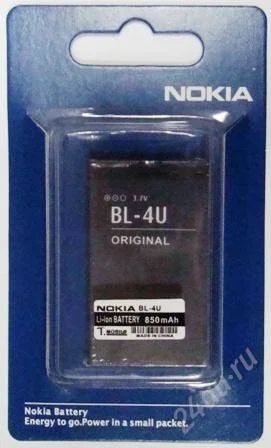 Лот: 1706373. Фото: 1. Аккумулятор Nokia BL-4U 8800Arte... Аккумуляторы