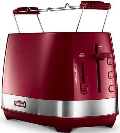 Лот: 16362464. Фото: 1. Тостер DeLonghi CTLA 2103.R. Кухонная