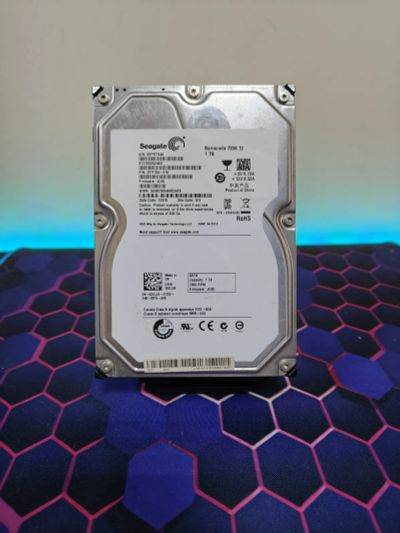Лот: 24912632. Фото: 1. Жесткий диск 1 Тб/3.5"/7200/Seagate... Жёсткие диски (HDD)