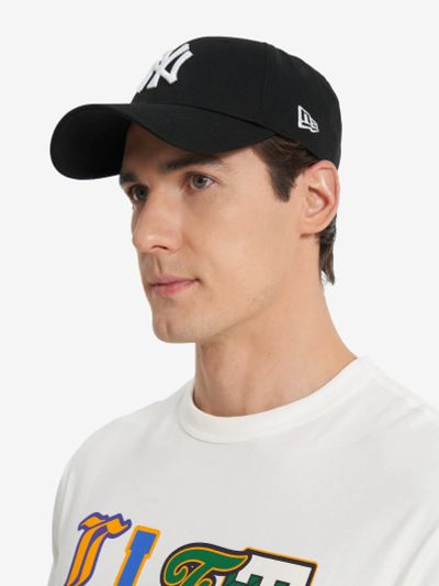 Лот: 22422376. Фото: 1. Бейсболка мужская New Era, Черный. Другое (спортивная одежда)