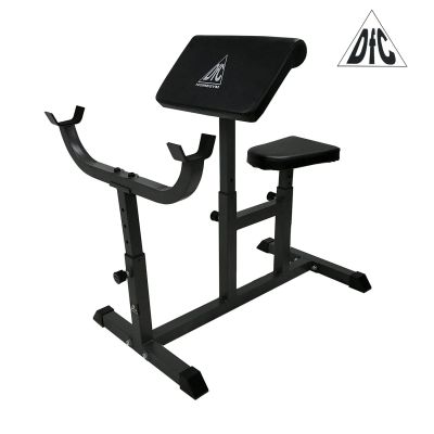 Лот: 15462651. Фото: 1. Скамья Скотта DFC Home gym UB008. Силовые, скамьи, стойки