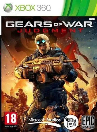 Лот: 13346273. Фото: 1. Gears of War Judgment [Xbox 360... Игры для консолей