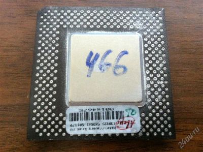 Лот: 984798. Фото: 1. Процессор Intel Celeron 466MHz... Процессоры