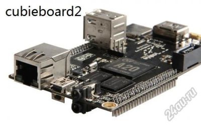Лот: 5680194. Фото: 1. Одноплатный компьютер Cubieboard2... Микроконтроллеры
