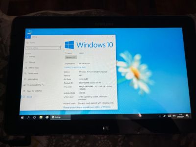 Лот: 23534771. Фото: 1. Планшет на Win10 Samsung XE500T1C. Планшеты