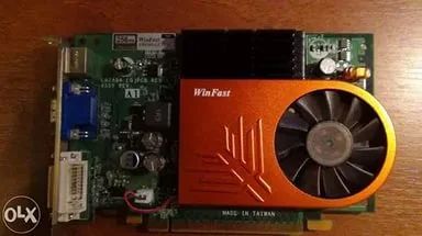 Лот: 7698384. Фото: 1. видеокарта Leadtek GeForce 8500... Видеокарты