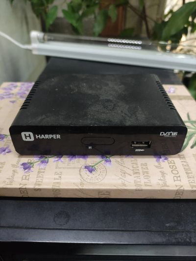 Лот: 24560903. Фото: 1. Тв приставка Harper DV3-t2. Запчасти для телевизоров, видеотехники, аудиотехники