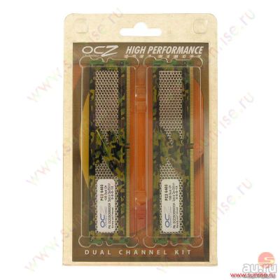 Лот: 9163448. Фото: 1. DDR2 OCZ2SOE8002GK 2x1 Gb. Оперативная память