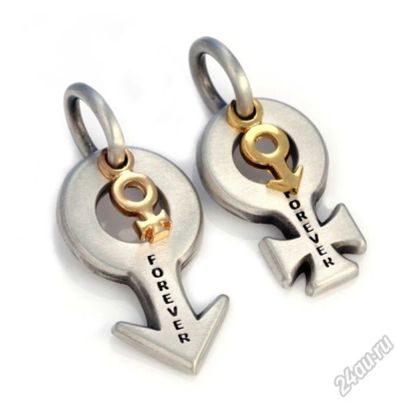 Лот: 5724777. Фото: 1. Парные подвески Forever. Кулоны, подвески