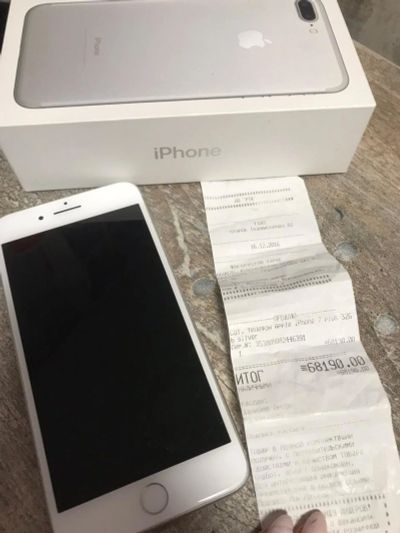 Лот: 15235956. Фото: 1. iPhone 7 Plus + 32GB. Отличное... Смартфоны