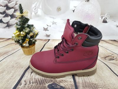 Лот: 10786600. Фото: 1. Ботинки женские Timberland purple-red... Ботинки, полуботинки