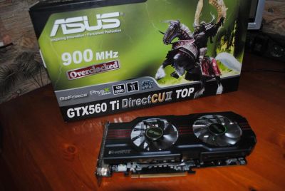 Лот: 3610290. Фото: 1. Видеокарта PCI-E Asus GeForce... Видеокарты