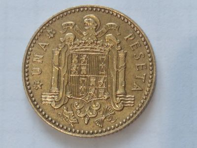 Лот: 15643104. Фото: 1. Испания 1 песета 1975 год (лот... Россия и СССР 1917-1991 года