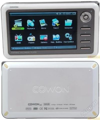 Лот: 1302955. Фото: 1. HDD плеер Cowon A2. Плееры