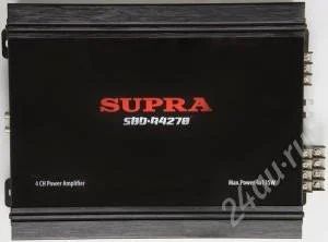 Лот: 2429134. Фото: 1. усилитель supra a4270. Усилители