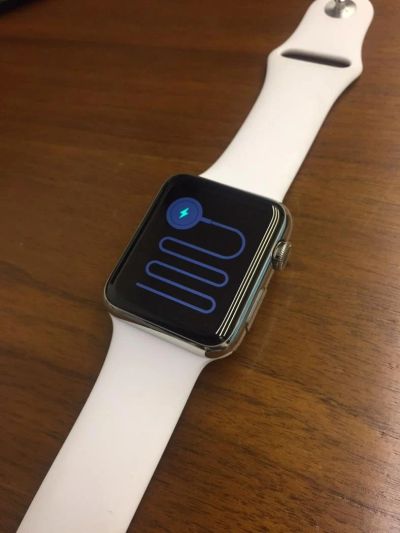 Лот: 8436687. Фото: 1. Apple Watch 42mm Стальной корпус... Смарт-часы, фитнес-браслеты, аксессуары