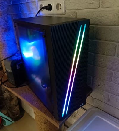 Лот: 20562201. Фото: 1. Игровой Ryzen 5 5500, Geforce... Компьютеры в сборе