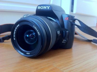Лот: 4730156. Фото: 1. зеркальный фотоаппарат SONY alpha... Цифровые зеркальные