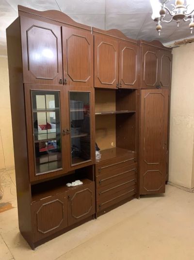 Лот: 15133703. Фото: 1. Стенка за 1 рубль. Шкафы, шкафы-купе