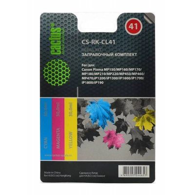 Лот: 24949619. Фото: 1. Заправочный набор Cactus CS-RK-CL41... Картриджи, расходные материалы