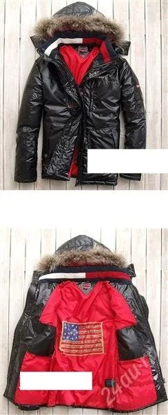 Лот: 1311455. Фото: 1. Пуховик Tommy Hilfiger (Оригинал... Верхняя одежда