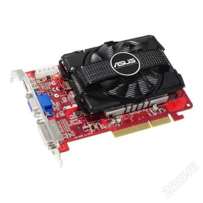 Лот: 1294548. Фото: 1. AGP Asus HD4650 1024Mb 128bit... Видеокарты