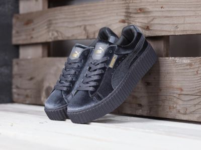 Лот: 11450718. Фото: 1. Puma suede creeper rihanna №444004. Кеды, кроссовки, слипоны