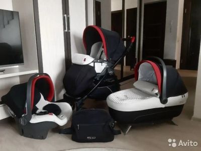 Лот: 16203848. Фото: 1. Коляску 3 в 1 Peg-Perego book... Коляски