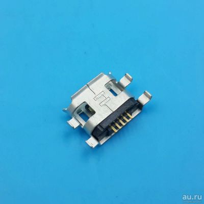 Лот: 13424536. Фото: 1. Micro USB разъем для ремонта аппаратуры... Разъёмы