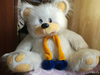 Лот: 9472597. Фото: 1. Мягкий медведь. Мягкие