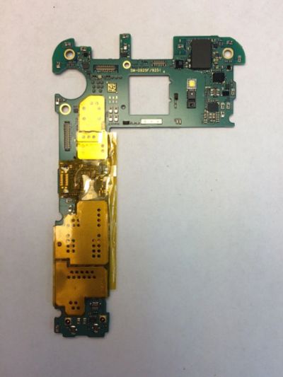 Лот: 11195704. Фото: 1. Основная плата Samsung s6 edge... Микросхемы и платы