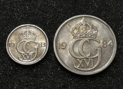 Лот: 23493951. Фото: 1. Лот монет Швеции. Король Карл... Европа