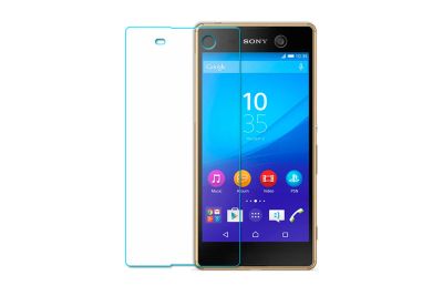 Лот: 8219843. Фото: 1. Защитное стекло Sony Xperia M5... Защитные стёкла, защитные плёнки