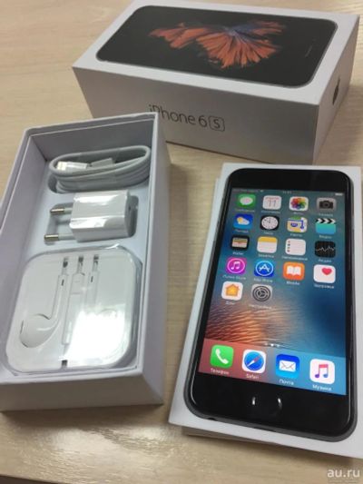 Лот: 8328450. Фото: 1. Б/у iPhone 6s, Space Gray, 128GB... Смартфоны