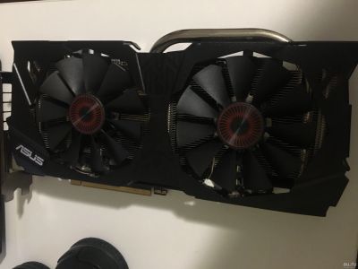 Лот: 13691985. Фото: 1. Asus strix Gtx970 Direct cu 2... Видеокарты
