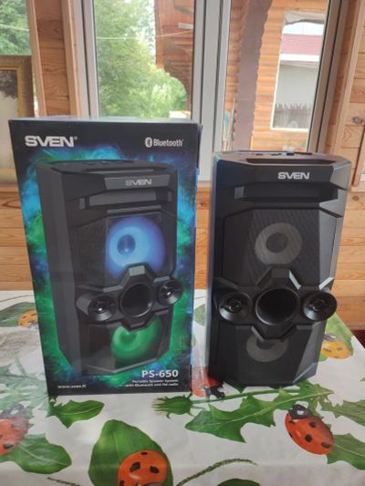 Лот: 23357050. Фото: 1. Bluetooth колонка Sven ps-650. Портативные, беспроводные колонки