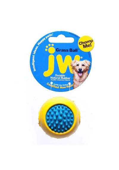 Лот: 6464322. Фото: 1. Игрушка JW Grass Ball для собак... Игрушки для животных
