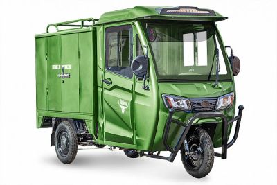 Лот: 25047016. Фото: 1. Грузовой электротрицикл RuTrike... Велосипеды