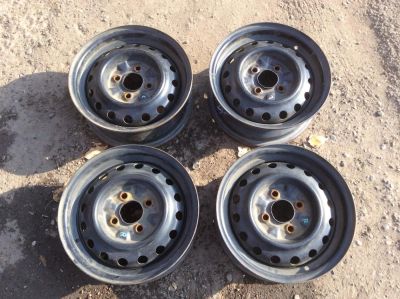 Лот: 6255694. Фото: 1. Диски штампованные R13 4x100/4x114... Диски
